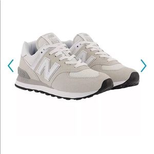 Brand New - New Balance 574 cloud white size 7